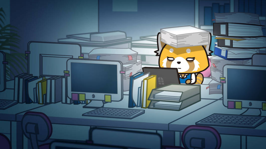 Arriba 50+ imagen aggretsuko office